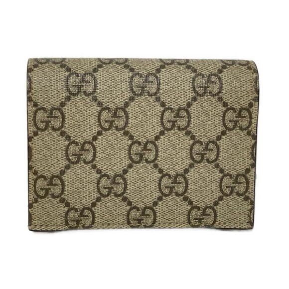 Authentic GUCCI GG Supreme Leather Wallet br258-121225 - Picture 2 of 6